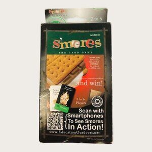 S'mores The Card Game New Campfire Vacation Travel Fun Education Outdoors